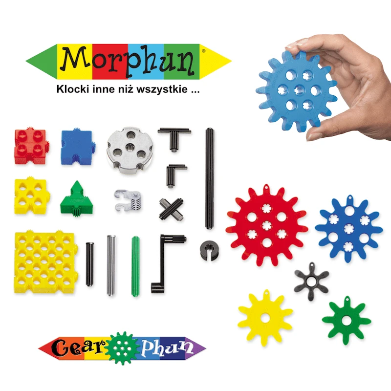 Konstruktorius Morphun Gearphun jaunasis inžinierius 320 el.