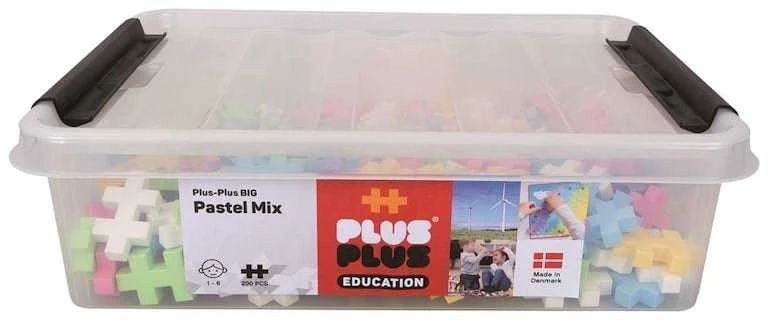 Plus Plus konstruktorius, DIDELĖS, 200, plastikinė pakuotė