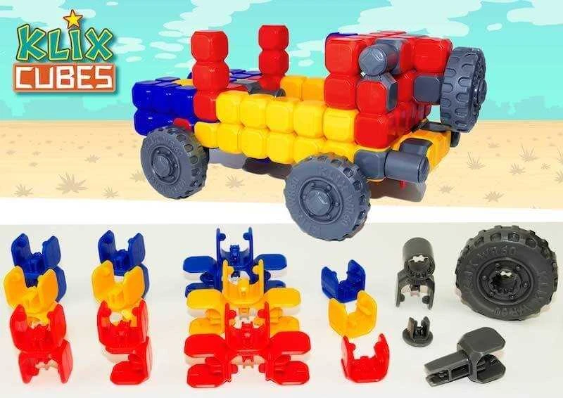 Konstruktorius Popular Playthings Klix Cubes 300 el.