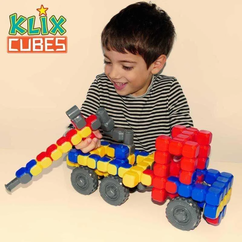 Konstruktorius Popular Playthings Klix Cubes 300 el.