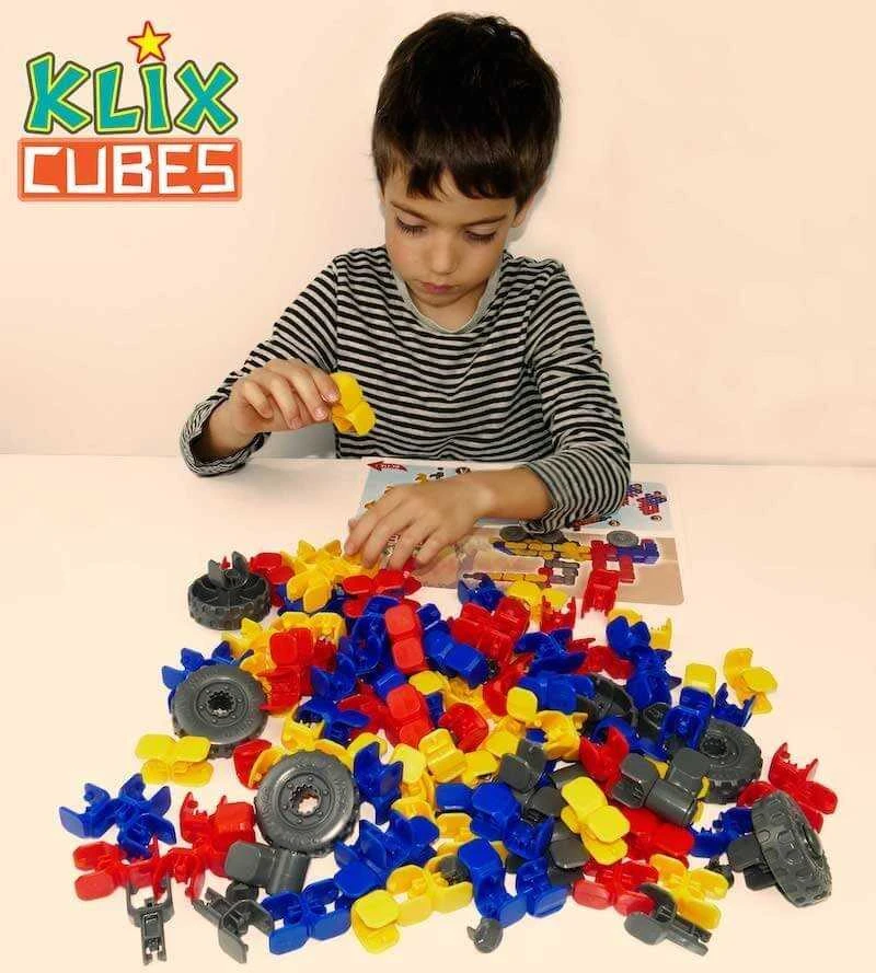 Konstruktorius Popular Playthings Klix Cubes 300 el.