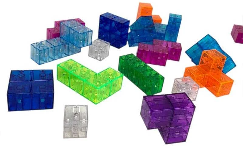 X Bida Magnetinis konstruktorius BIG Magic Cubes 68 el.