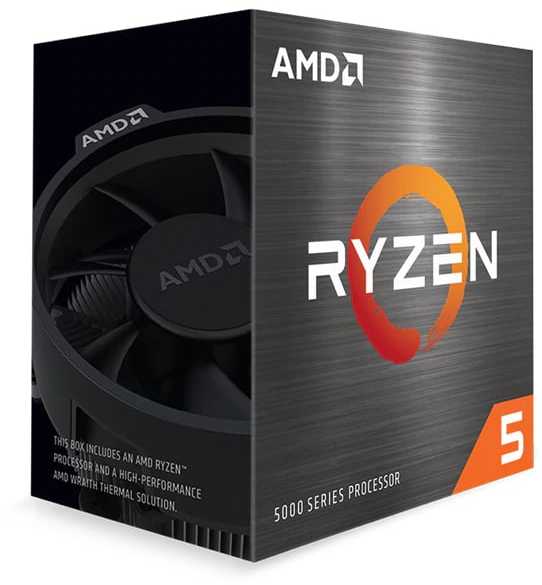 Procesorius AMD Ryzen 5 5600X, 3.7 GHz, AM4