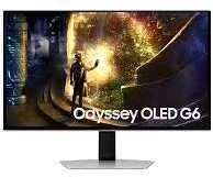 Monitorius Samsung | LS27DG610SUXEN | 27 " | OLED | QHD | 16:9 | 240 Hz | 0.03 ms | 2560 x 1440 pikselių | 250 cd/m² | HDMI jungtys quantity 2 | Sidabrinis