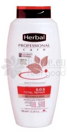 HERBAL profesionalus atkuriamasis kondicionierius - kaukė pažeistiems plaukams 750 ml
