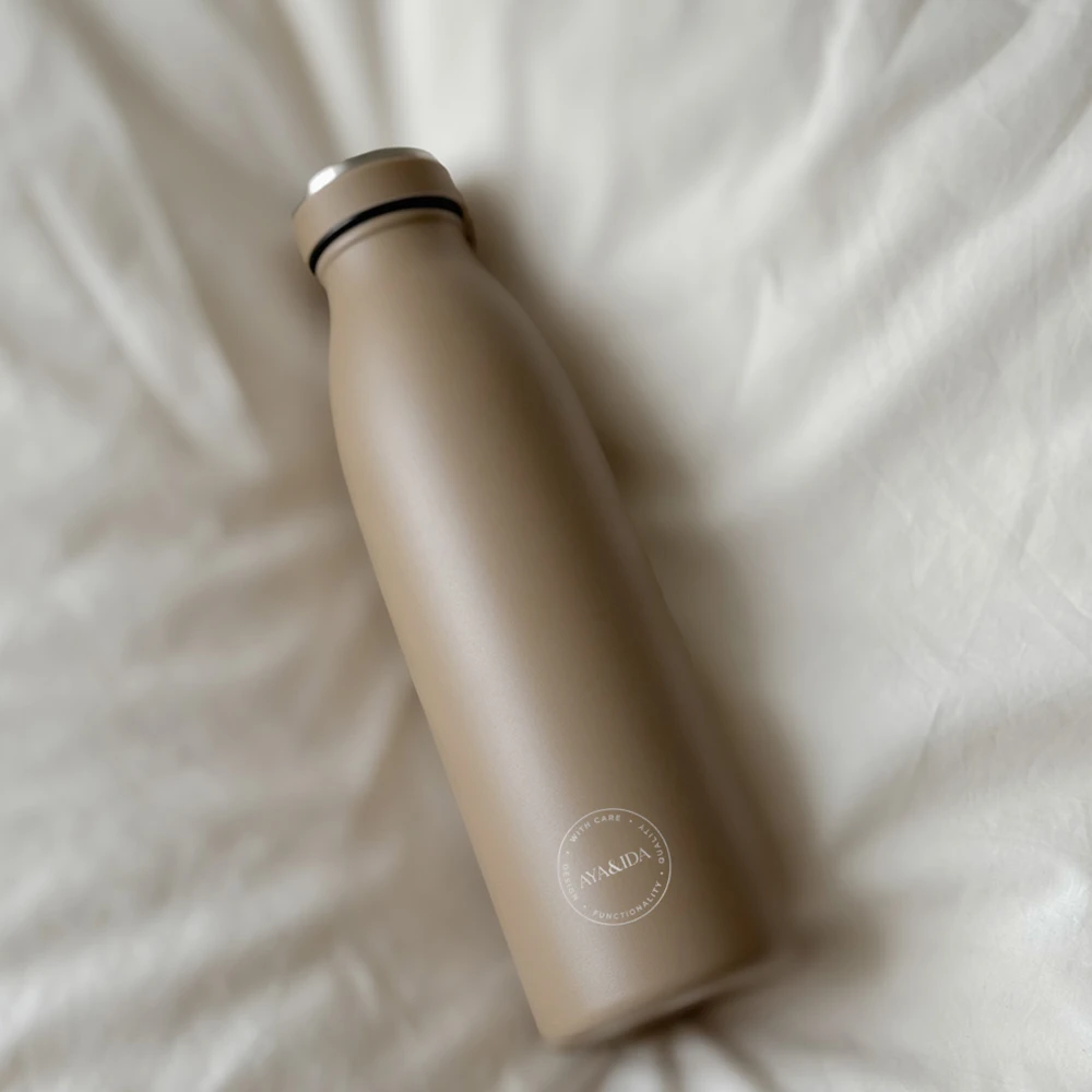 AYA&IDA Nerūdijančio plieno gertuvė 'Dusty Brown' - 500 ml