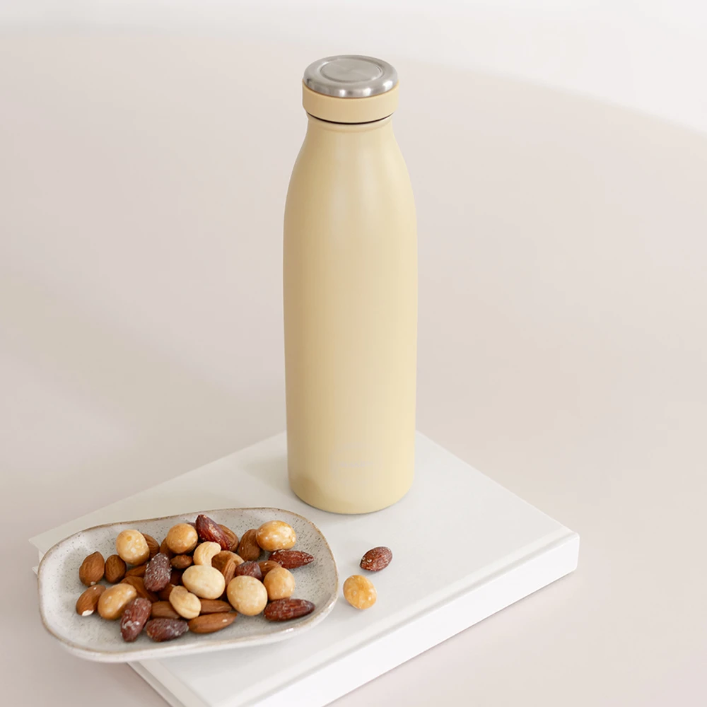 AYA&IDA Nerūdijančio plieno gertuvė 'Dusty Geltona' - 500 ml