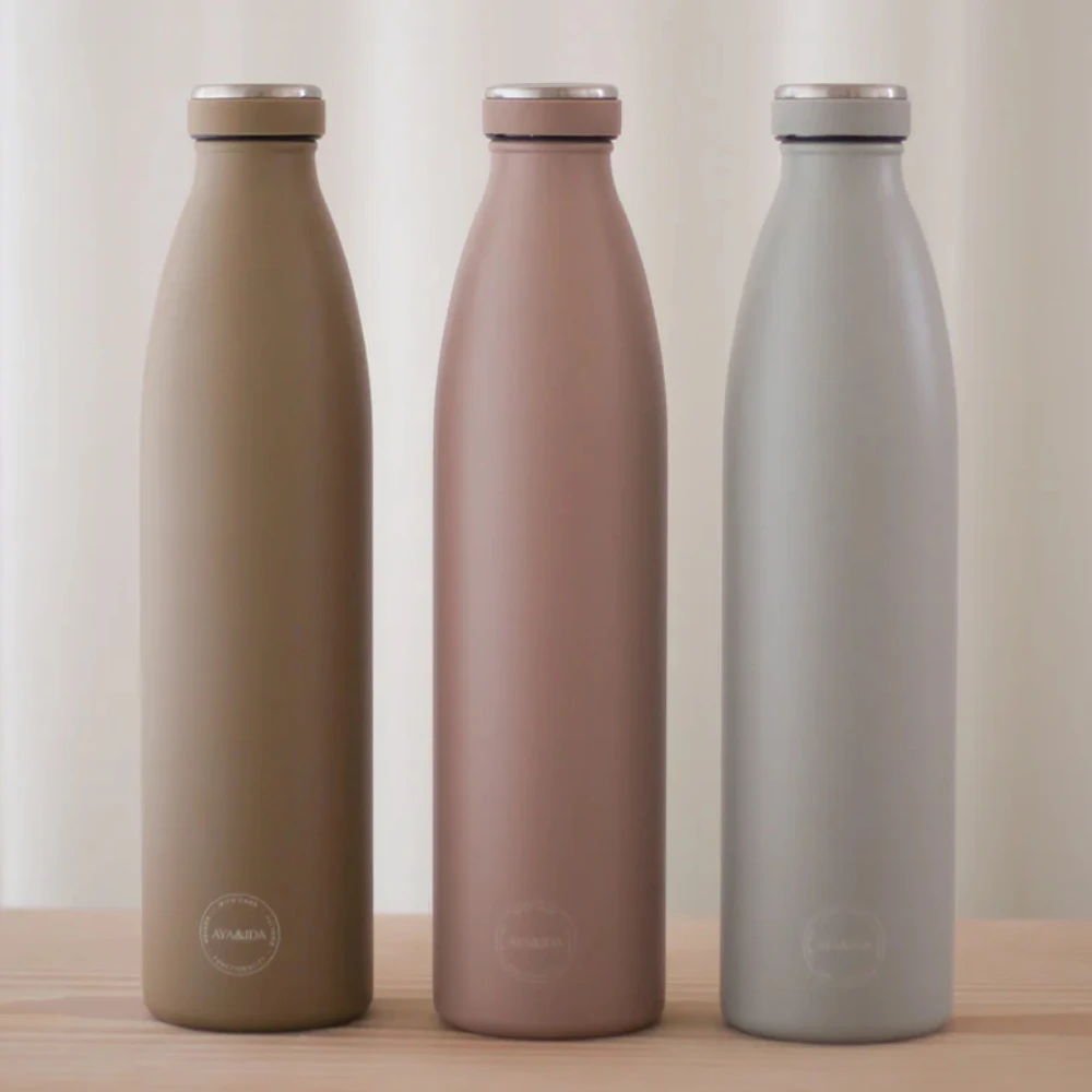 AYA&IDA Nerūdijančio plieno gertuvė 'Dusty Rose' - 1000 ml
