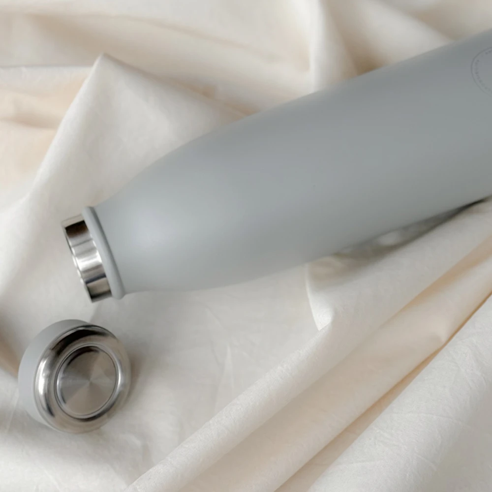 AYA&IDA Nerūdijančio plieno gertuvė 'Light Pilkas' - 500 ml