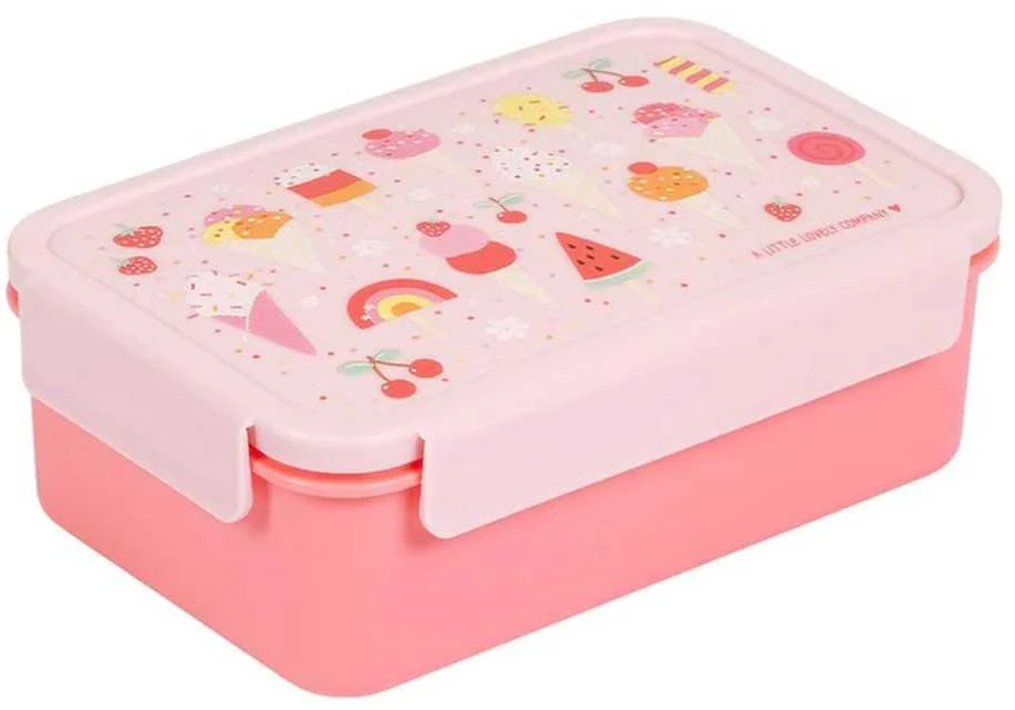 A Little Lovely Bento vaikiška priešpiečių dėžutė ‘Ledai’