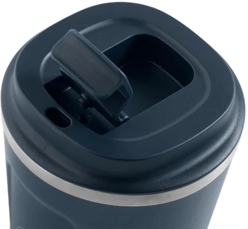 AYA&IDA Nerūdijančio plieno kelioninis puodelis 'Navy Mėlyna' - 240 ml