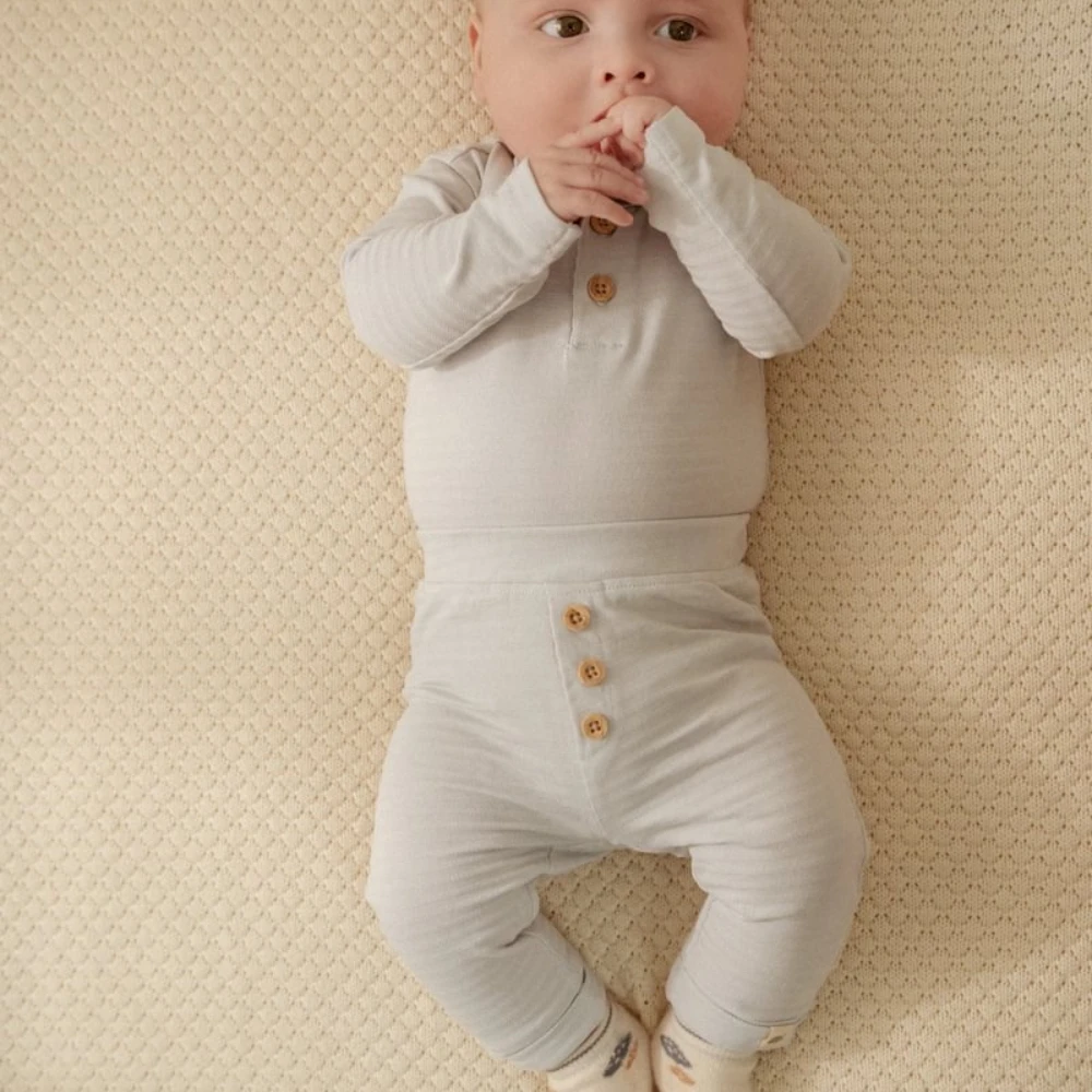 Little Dutch Smėlinukas ilgomis rankovėmis ´Forest Friends Baby Mėlyna´ - 68