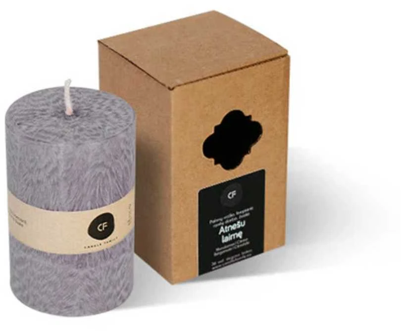 Candle Family Kvepianti palmių vaško žvakė 'Dovanoju Šypseną'