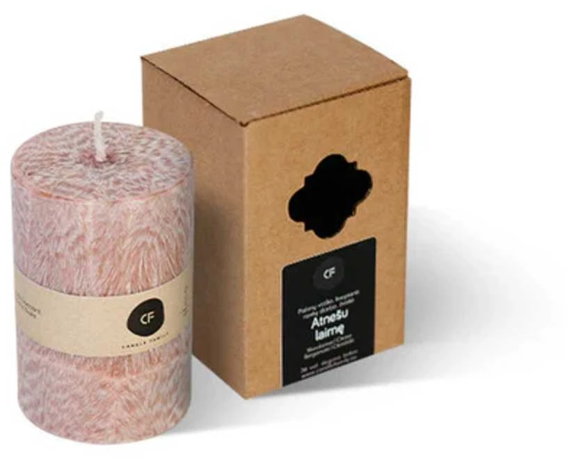 Candle Family Linkėjimų žvakės „Atnešu laimę...“