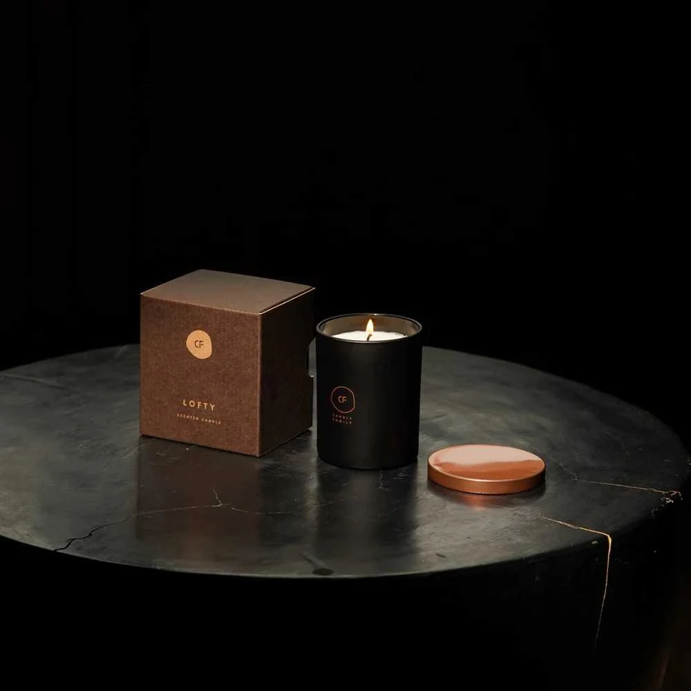 Candle Family Kvepianti sojų vaško žvakė rosegold '7 Sense'
