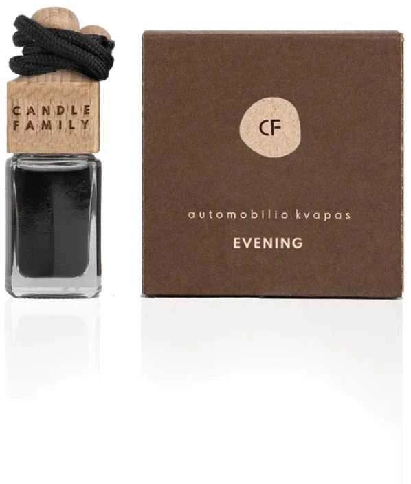 CANDLE FAMILY automobilio kvapas Evening su pakuote