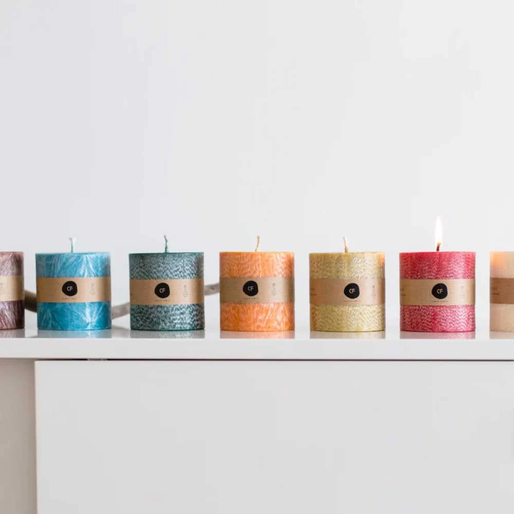 Candle Family Sėkmės žvakė 'Ruda'