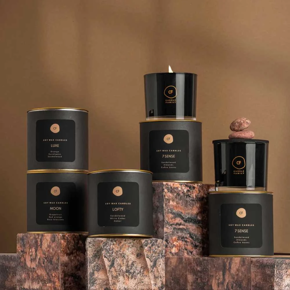 Candle Family Sojų vaško žvakė 'Lofty'