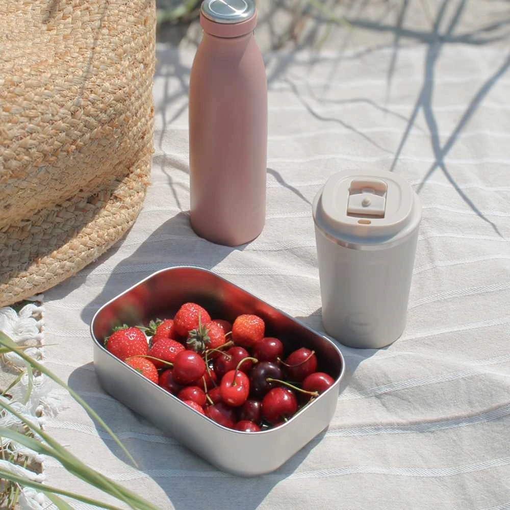 CREAM AYA&IDA Bento pietų dėžutė ‘Kreminis rusvai gelsvas’