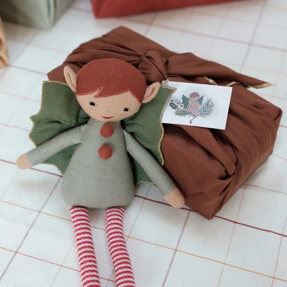 Fabelab Kalėdinio elfo lėlė 'Kalėdų dvasia'