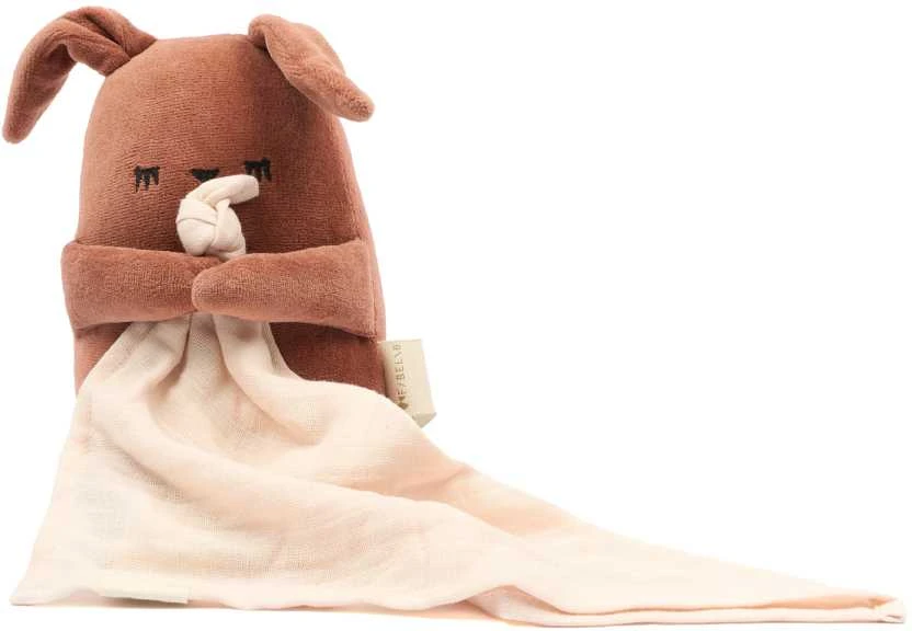 Luxkids Aps Fabbie Music Box Minkštas pliušinis muzikinis žaislas kūdikiams - Kiškis
