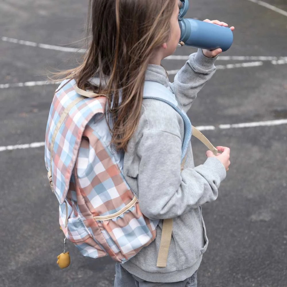 Luxkids Aps Vaikiška termo gertuvė FABELAB Mėlyna Spruce 480 ml