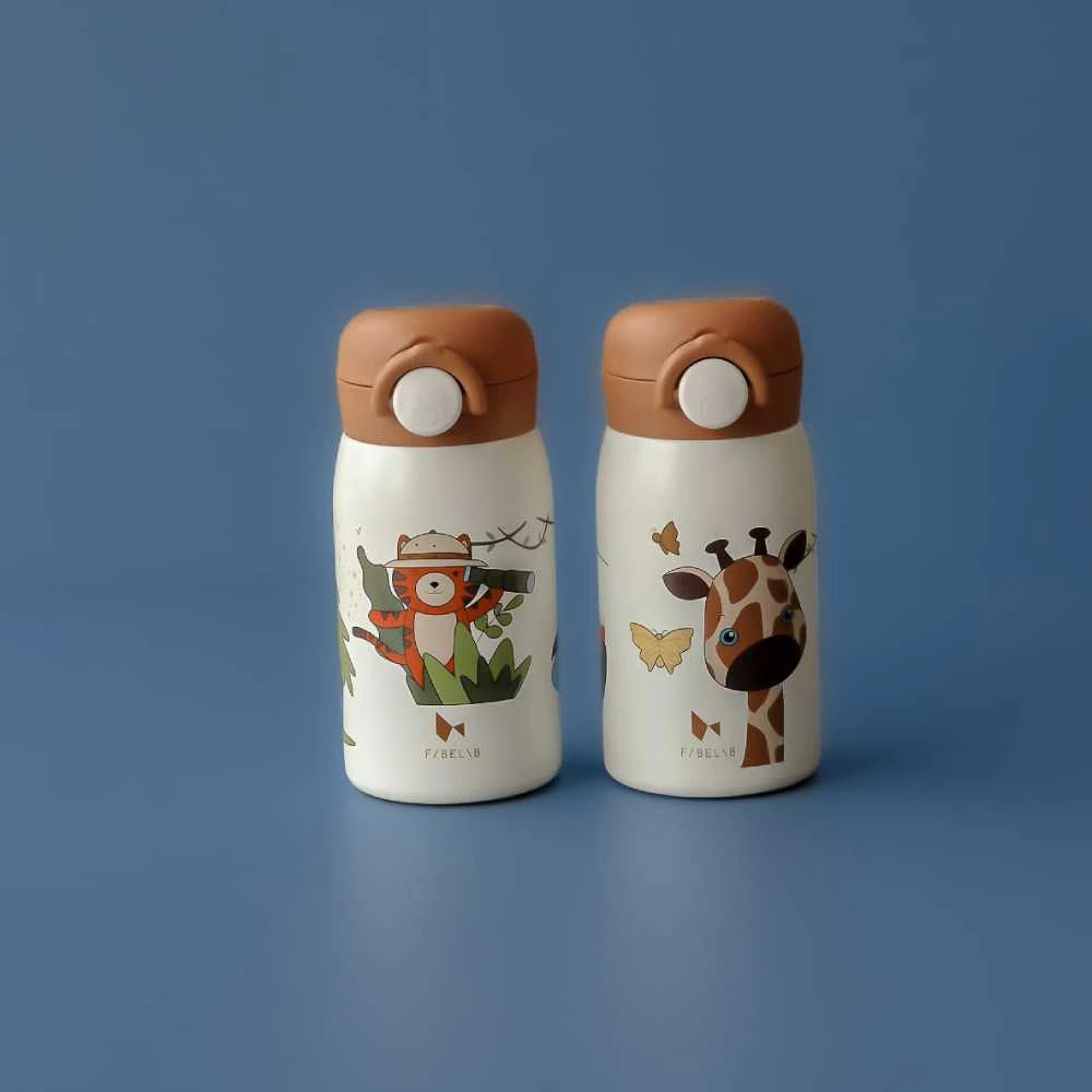 Luxkids Aps Vaikiška gertuvė FABELAB Tiger 320 ml