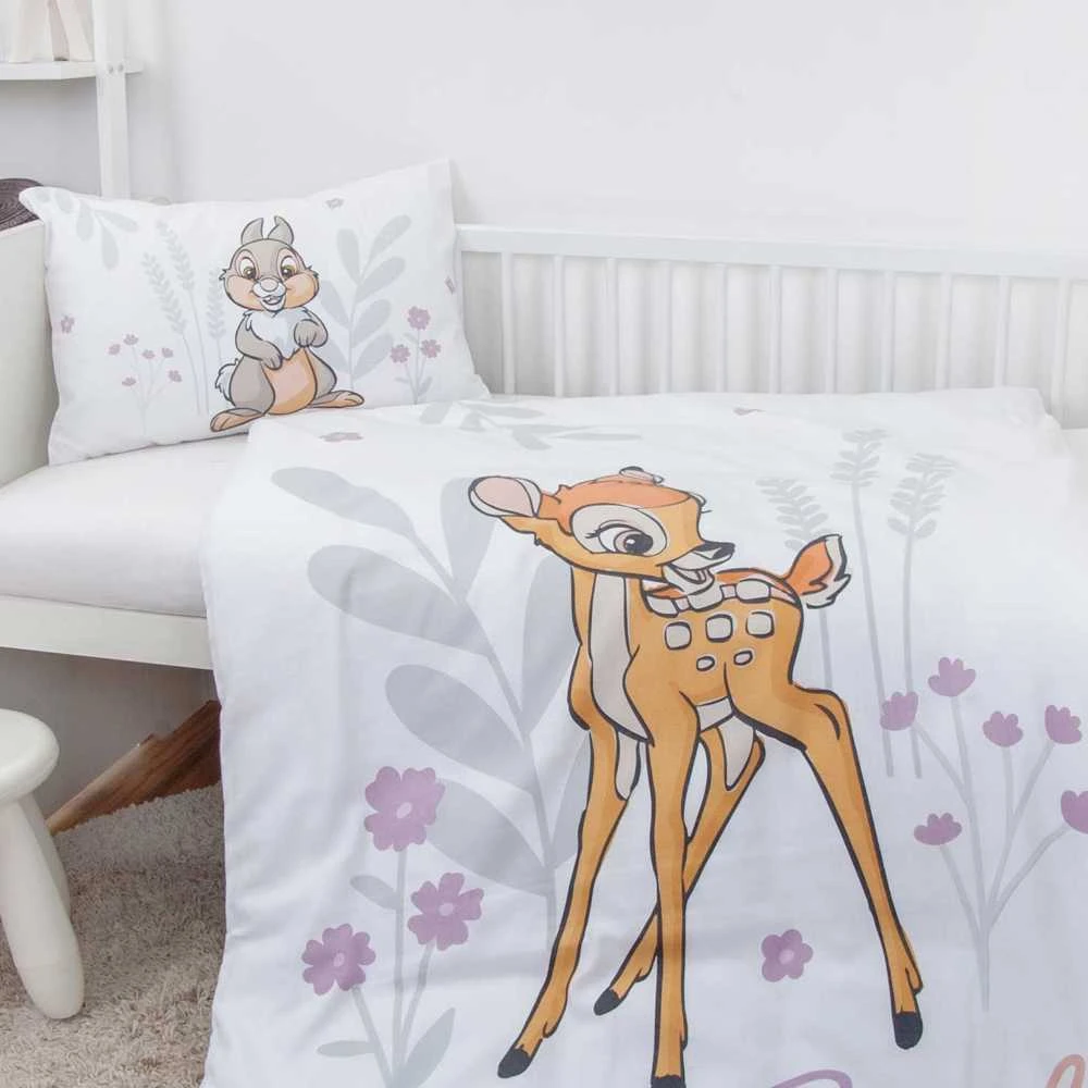 Herding Disney's Bambi ‘Bembis‘ Flanelinės patalynės komplektas vaikams