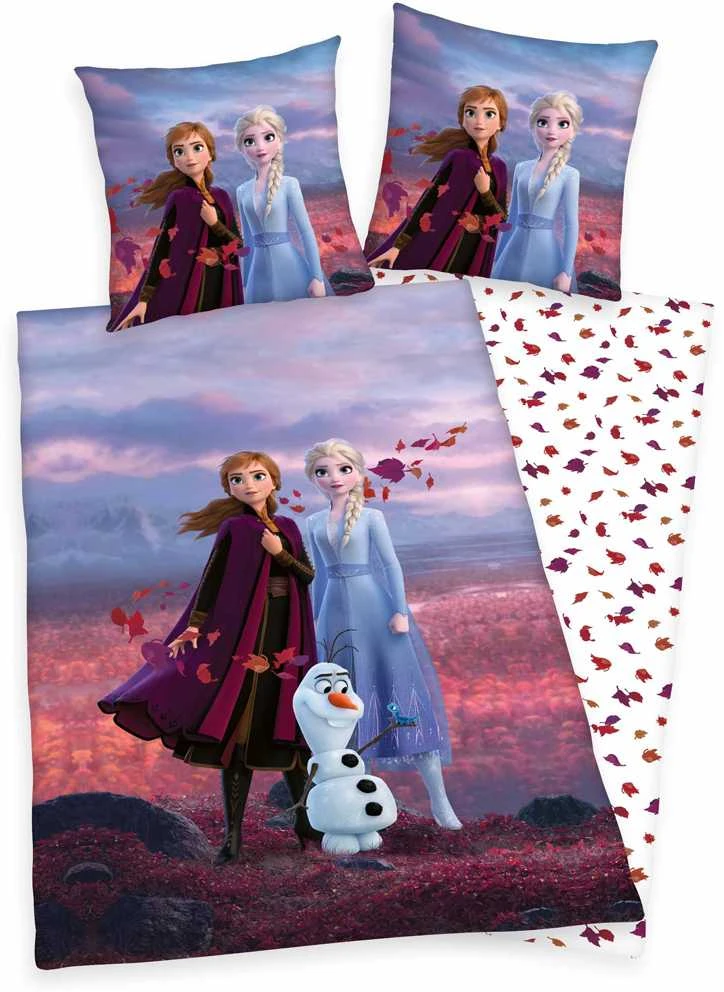 Herding Frozen 2 ‘Ledo šalis 2‘ Patalynės komplektas vaikams