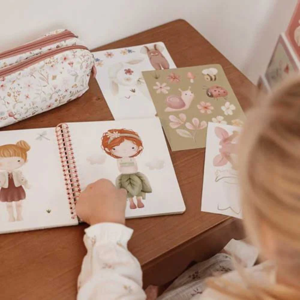 Little Dutch Lipdukų knygelė Aprenk mane Sodo Fėjos