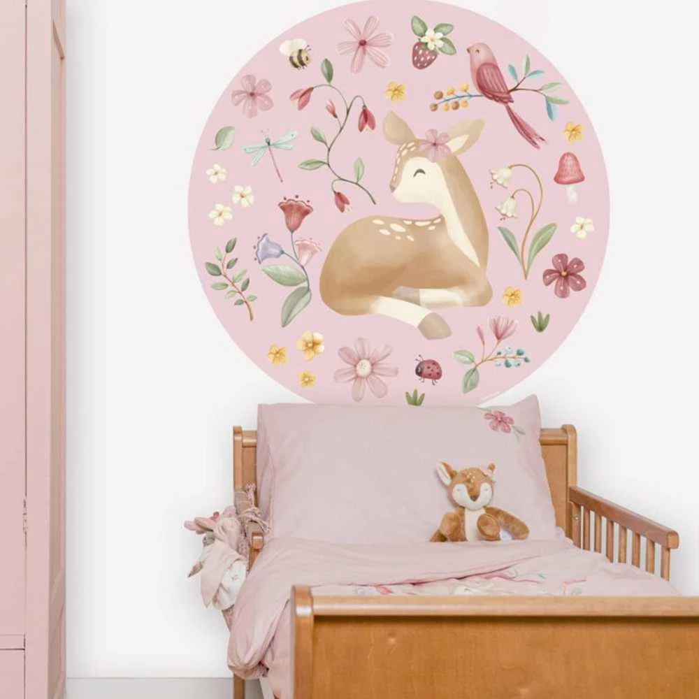 Little Dutch Apvalus sienos lipdukas 'Fairy Wonders'