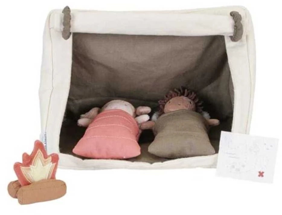 Little Dutch Kempingo rinkinys su lėlėmis 'Camping'