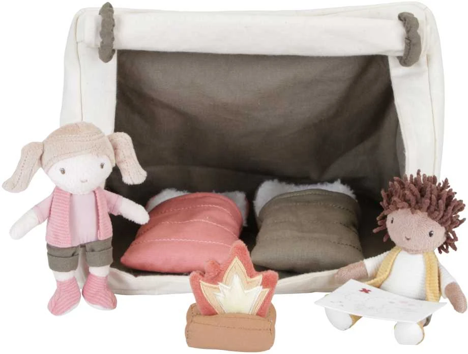 Little Dutch Kempingo rinkinys su lėlėmis 'Camping'