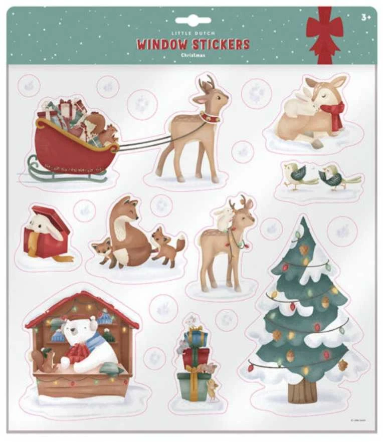 Little Dutch Langų lipdukai ´Christmas´