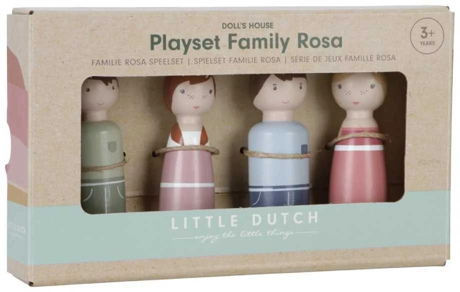 Little Dutch Lėlių namelio papildymo rinkinys ´Rosa Family´