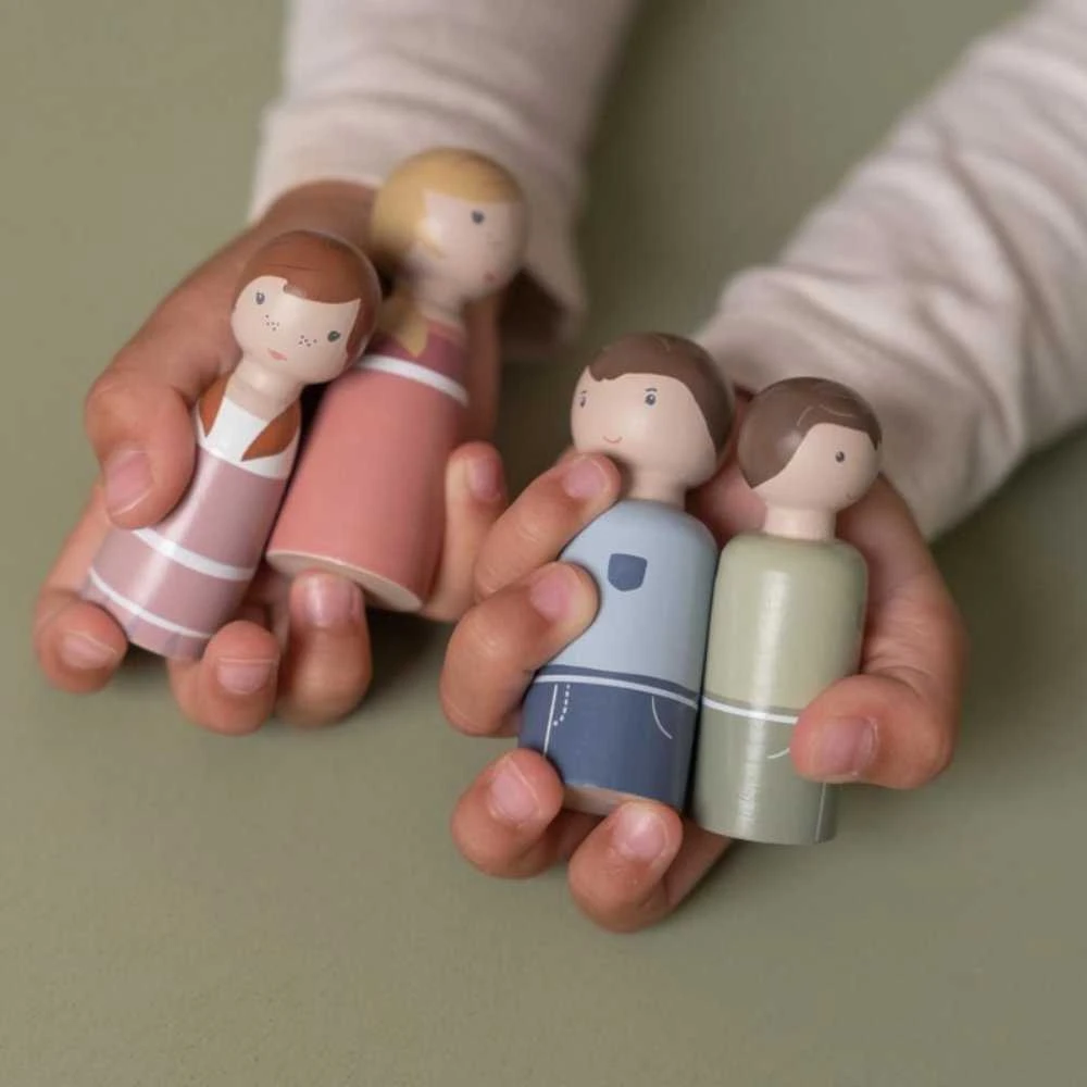 Little Dutch Lėlių namelio papildymo rinkinys ´Rosa Family´