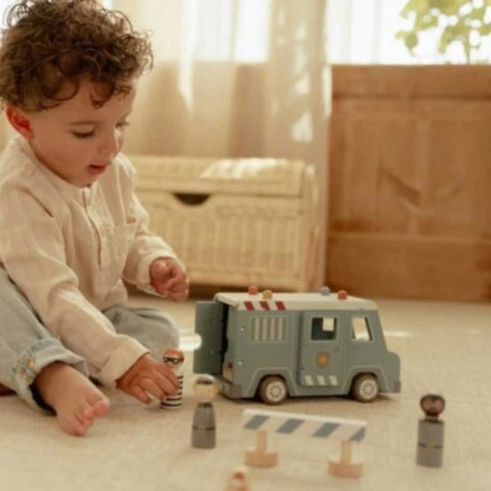 Little Dutch medinis policijos automobilis