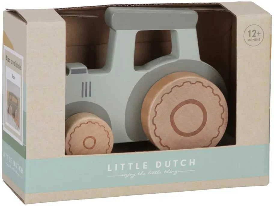 Little Dutch Medinis traktorius 'Little Farm'