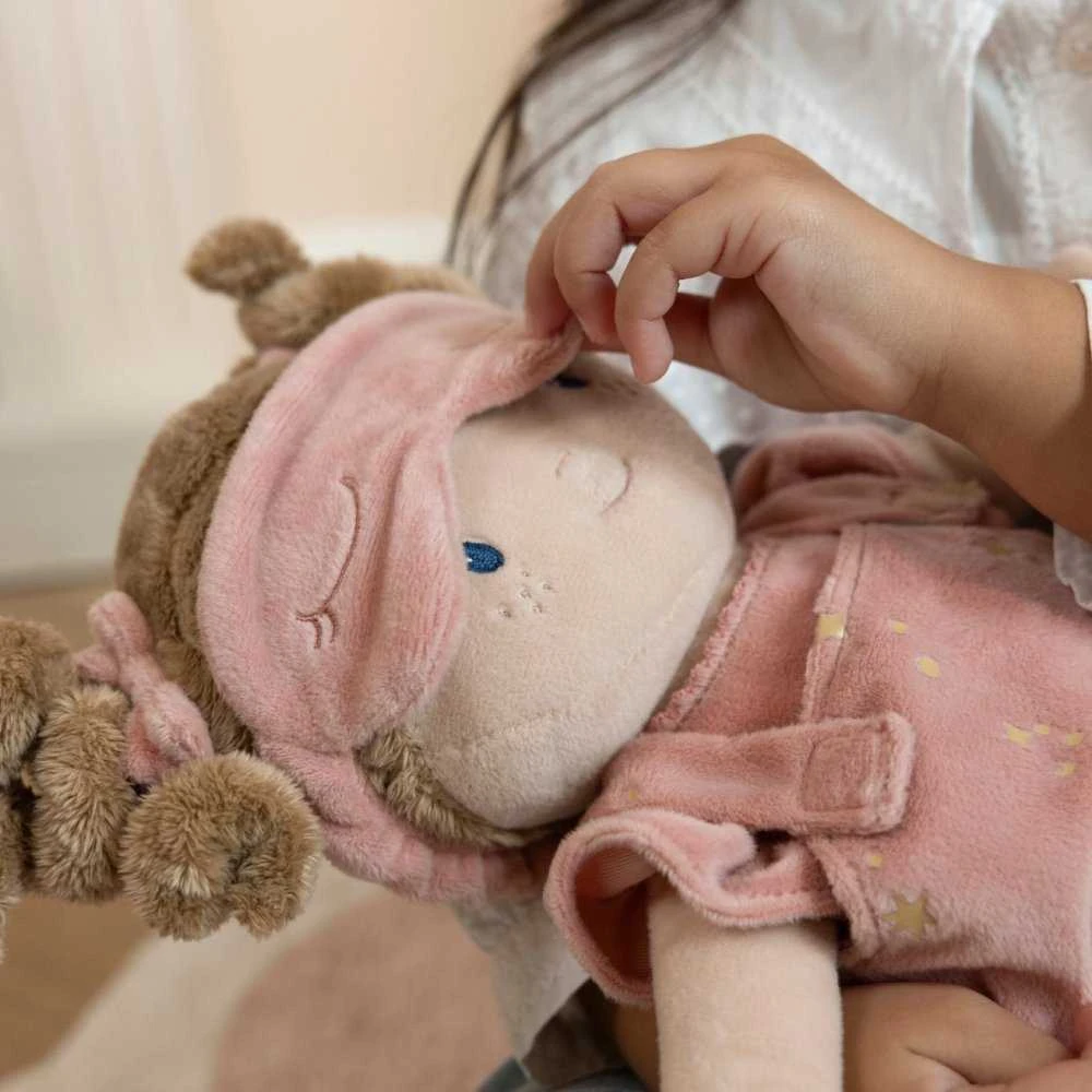 Little Dutch Mieganti pliušinė lėlė Rosa 40cm