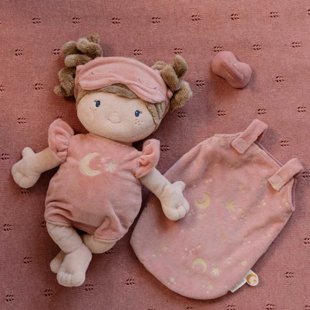Little Dutch Mieganti pliušinė lėlė Rosa 40cm