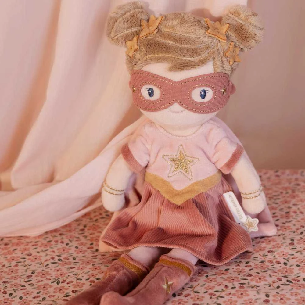 Little Dutch Pliušinė lėlė superherojė Rosa 35cm