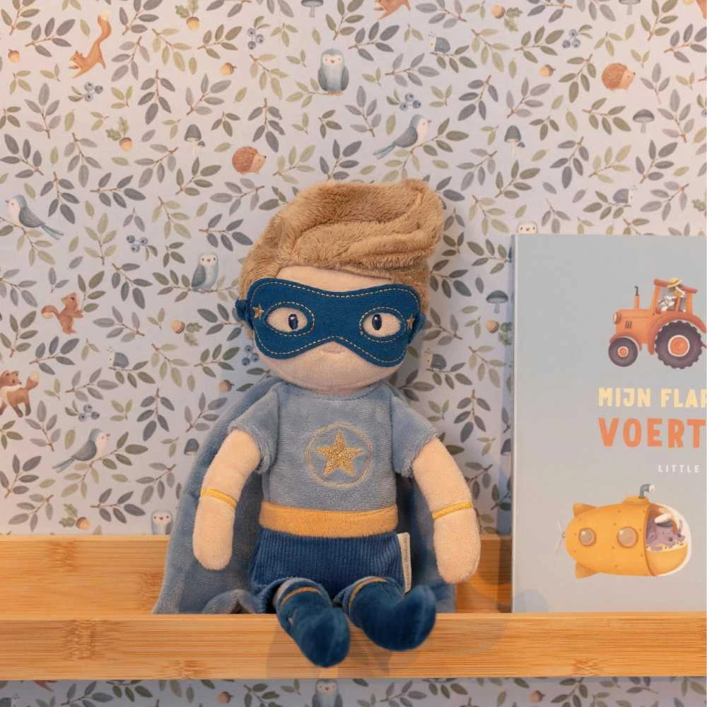 Little Dutch Pliušinė lėlė superherojus Jim 35cm