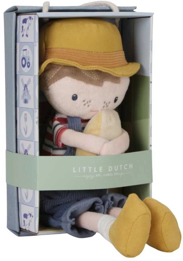 Little Dutch Pliušinė lėlė ūkininkas Jim ´Little Farm´ 35cm