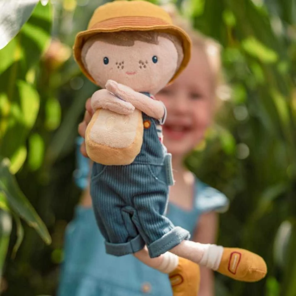 Little Dutch Pliušinė lėlė ūkininkas Jim ´Little Farm´ 35cm