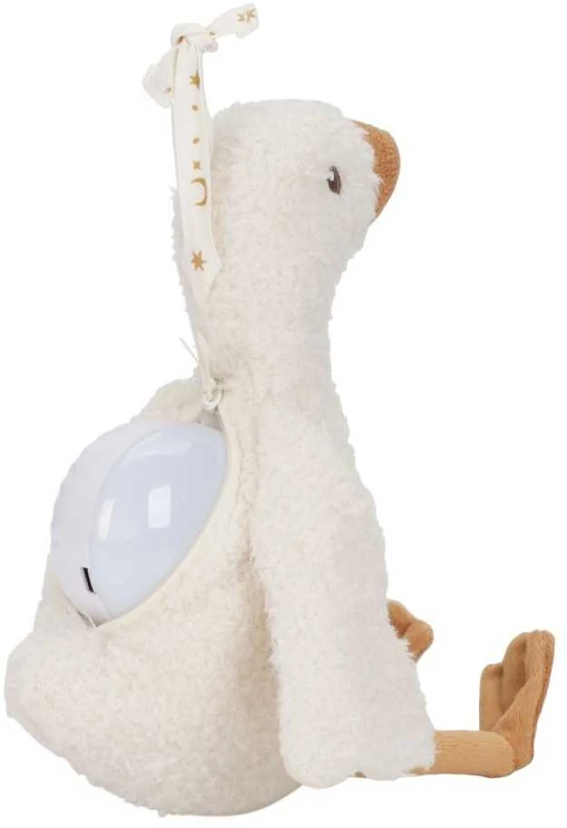 Little Dutch Pliušinė žąsis su šviesa ir garsu ´Newborn Naturals´