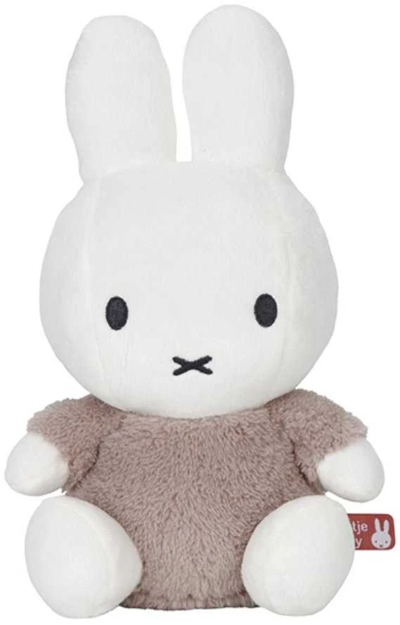 Little Dutch Pliušinis triušiukas Miffy ´Fluffy Taupe´ 35cm