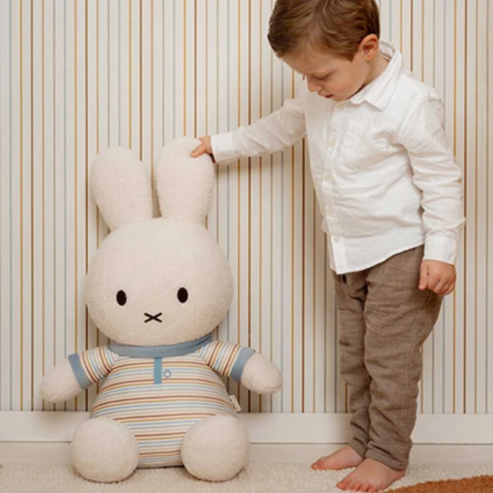 Little Dutch Pliušinis triušiukas Miffy ´Fluffy Taupe´ 35cm