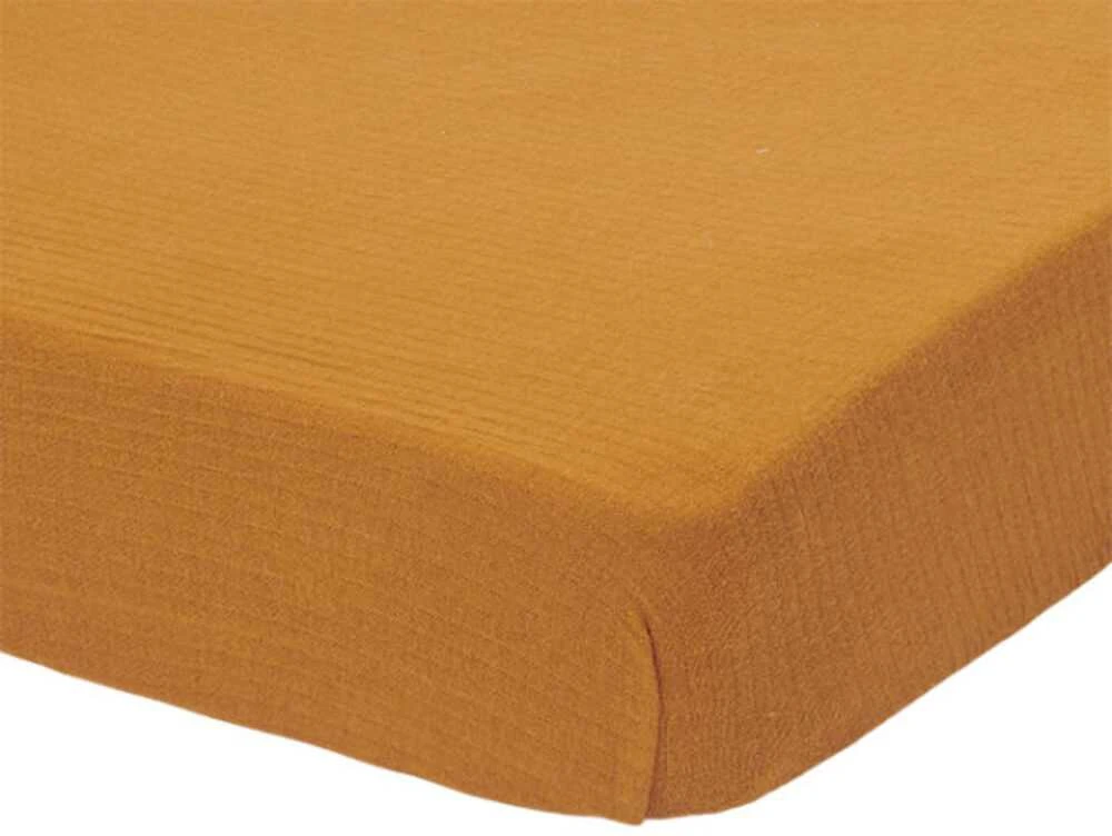 Little Dutch Priglundanti paklodė kūdikiams 'Pure Ochre Spice'