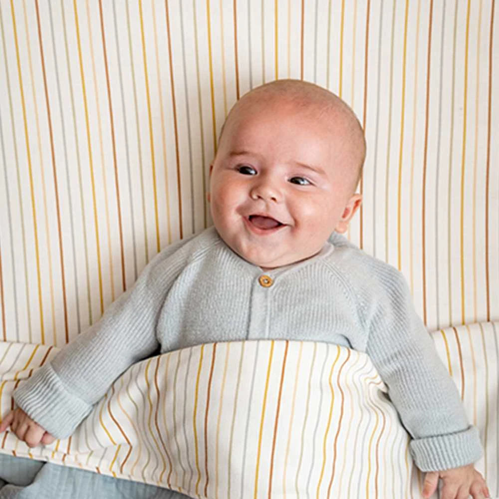 Little Dutch Priglundanti paklodė kūdikiams 'Vintage Sunny Stripes'