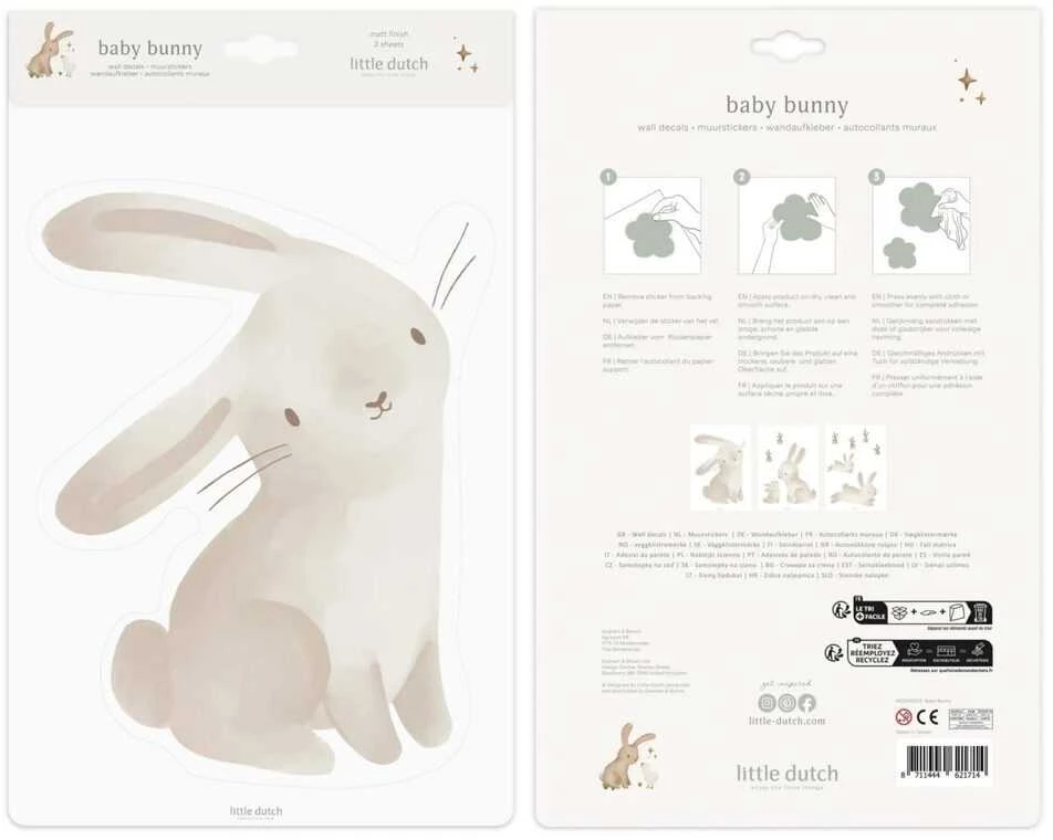 Little Dutch Sienos lipdukai 'Baby Bunny'